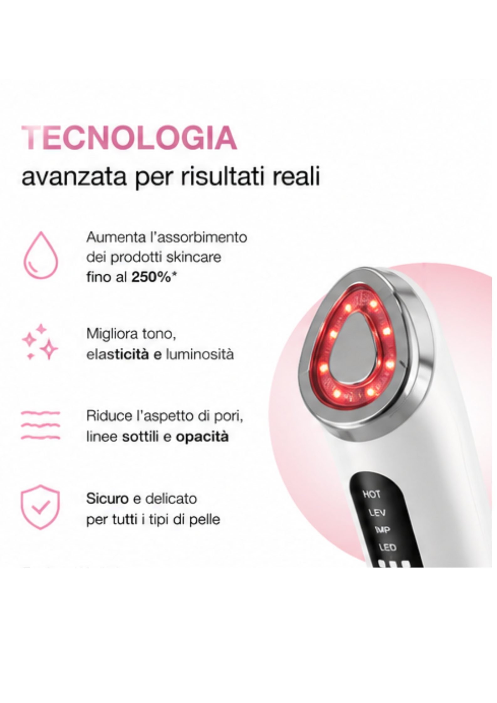 Tecnologia avanzata per risultati reali