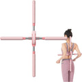 CLICLED Bastone da Yoga Correttore Posturale Per Spalle e Schiena Dritta Bastone Stretching Allenamento Attrezzo Fisioterapia Dorsale Sollievo Cervicale