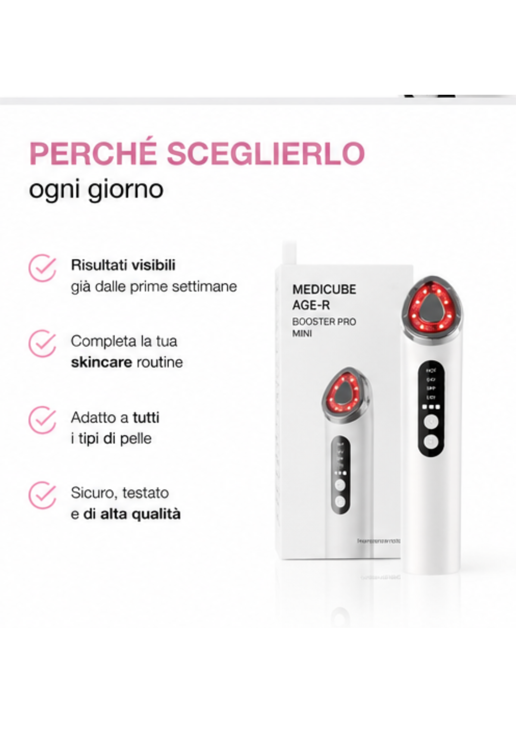 Perché sceglierlo ogni giorno