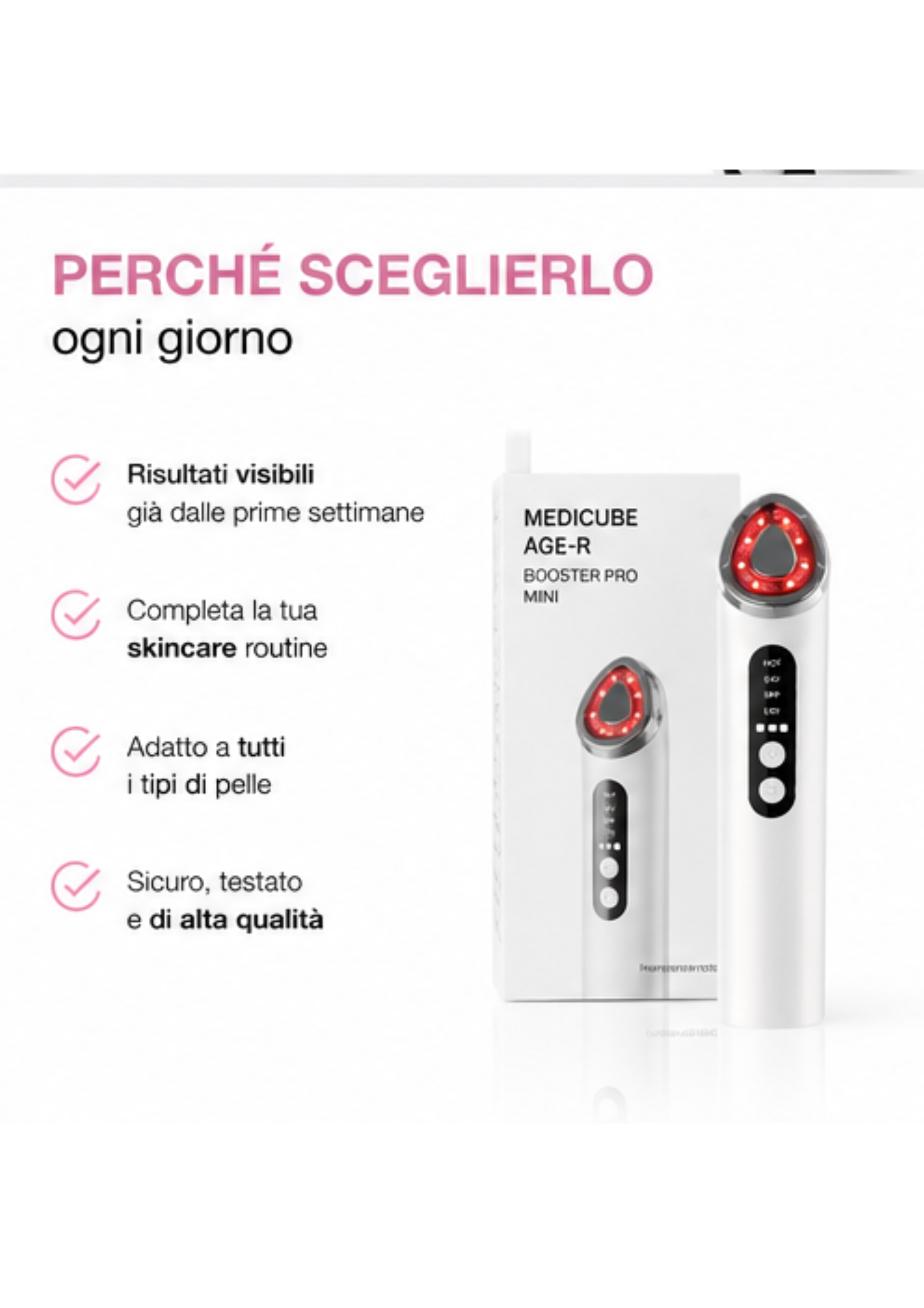 Perché sceglierlo ogni giorno