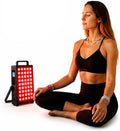 Lampada per terapia a luce rossa, 60 LED con tecnologia a 4 chip, 4 lunghezze d'onda (630 nm, 660 nm, 850 nm, 940 nm), intensità regolabile e timer, lampada a infrarossi per recupero muscolare